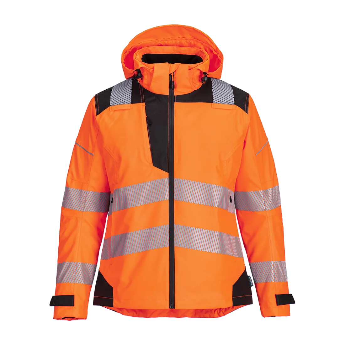 Veste de pluie haute visibilité PW3 pour femme personnalisable Portwest