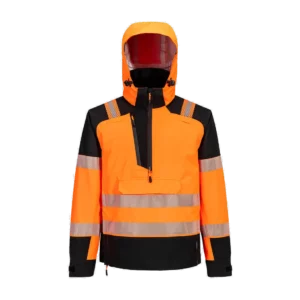Hi-Vis Overhead Rain Jacket (3L), customisable – Portwest