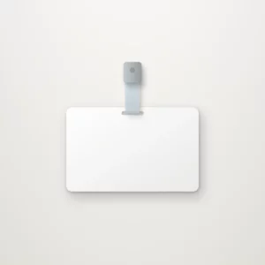 Badge PVC personnalisé