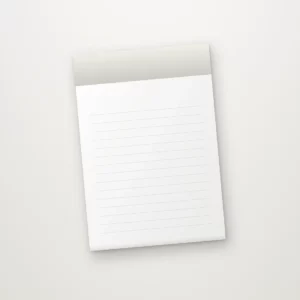 Custom notepad with cover