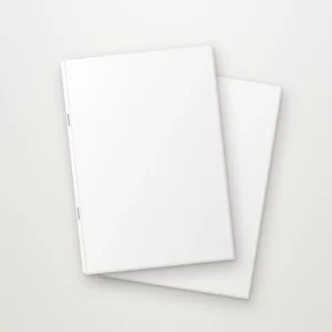 Brochure agrafée personnalisée