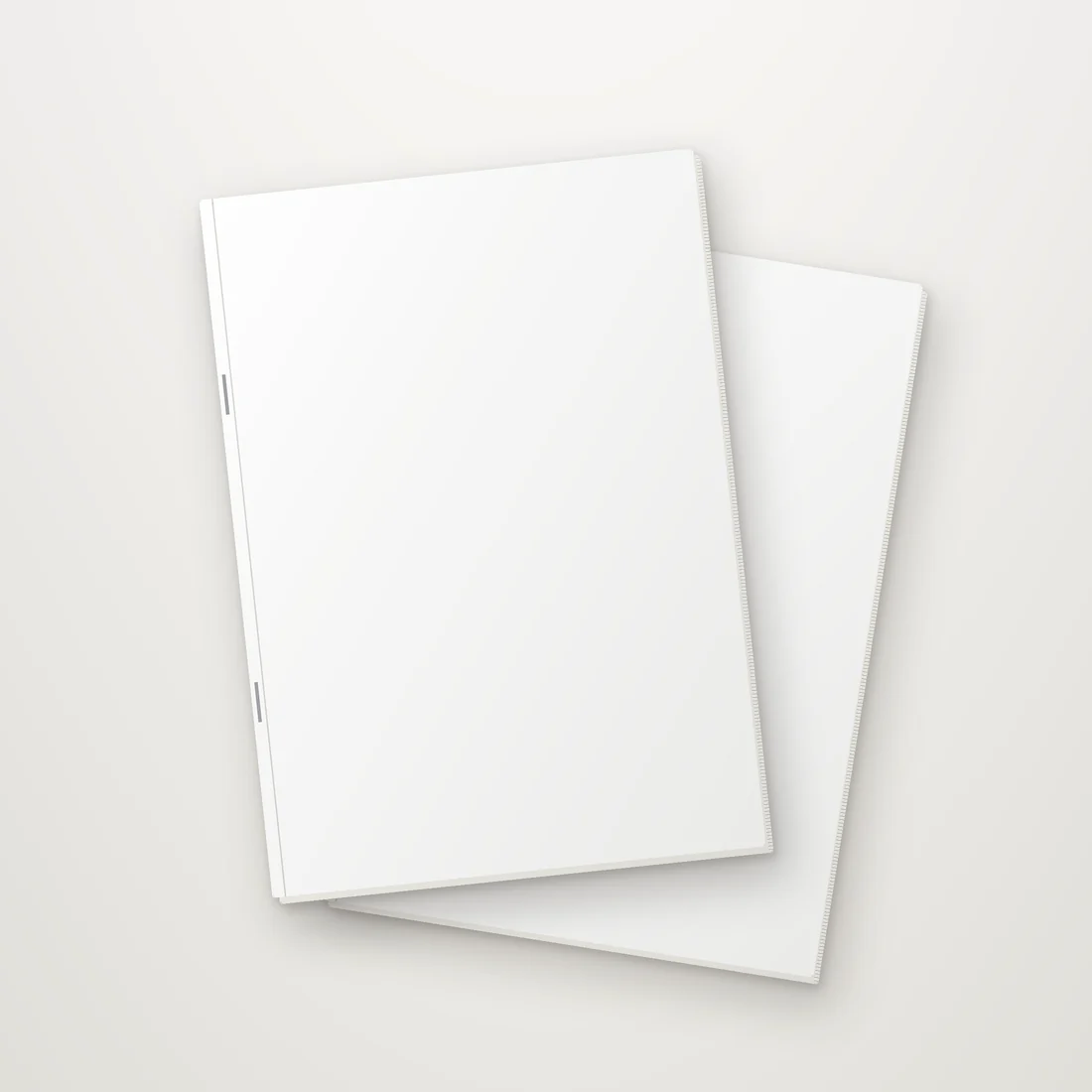 Custom stapled brochure