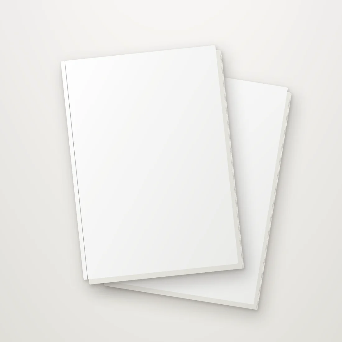 Custom perfect-bound brochure