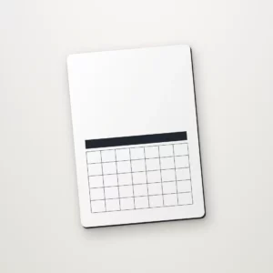 Custom magnetic calendar
