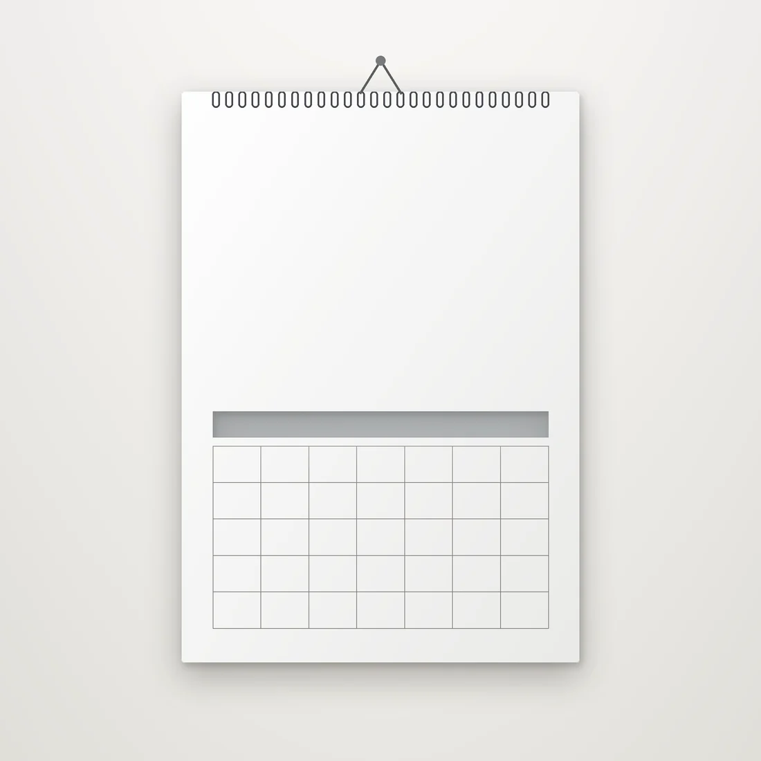 Custom wall calendar