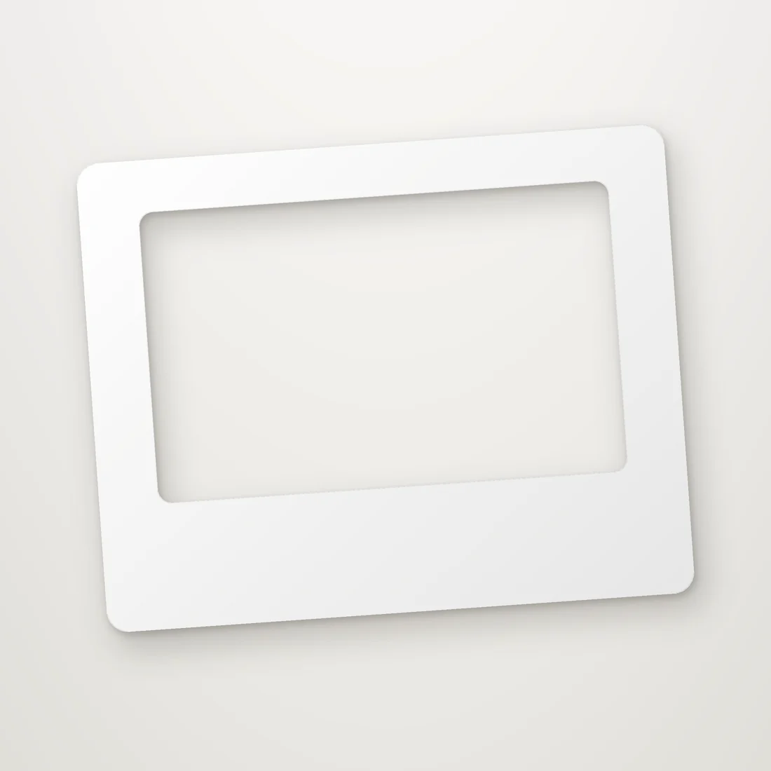 Custom photo booth frame