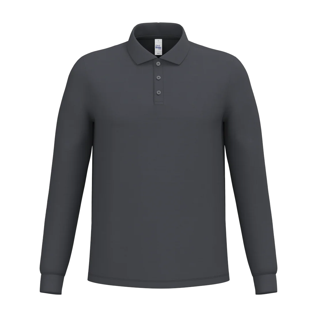 Polo piqué LSL homme personnalisable iDeal Basic Brand