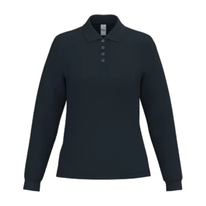 Polo piqué LSL femme personnalisable iDeal Basic Brand