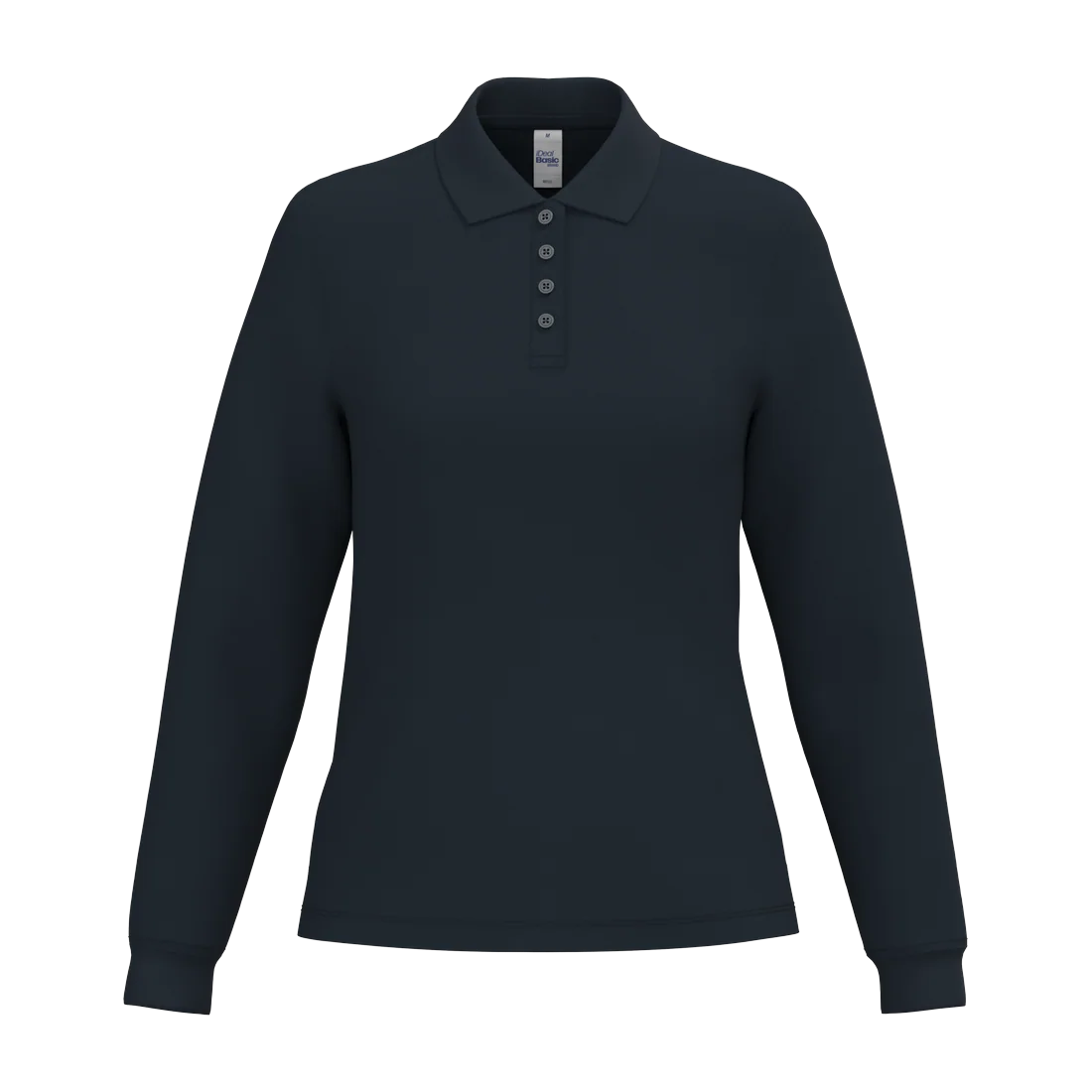 Polo piqué LSL femme personnalisable iDeal Basic Brand