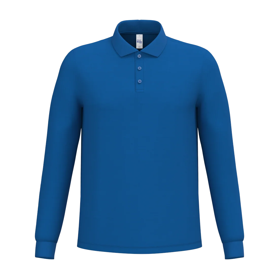 Polo piqué LSL homme personnalisable iDeal Basic Brand