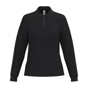 Polo piqué LSL femme personnalisable iDeal Basic Brand