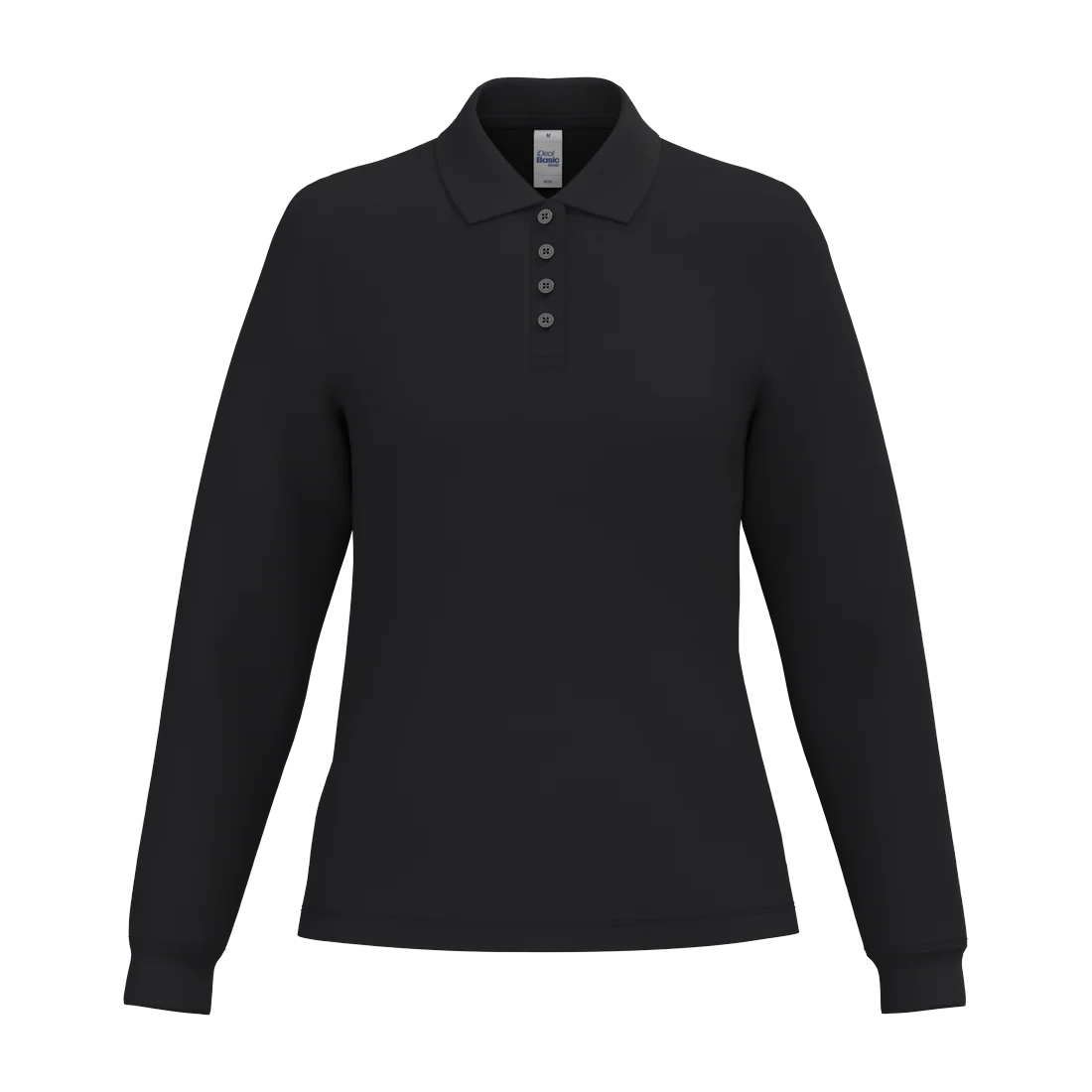 Polo piqué LSL femme personnalisable iDeal Basic Brand