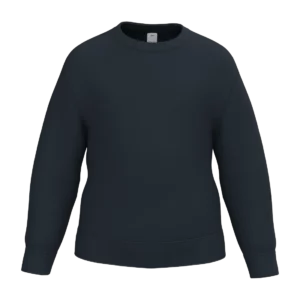 Kids' basic round neck sweatshirt, customisable – iDeal Basic Brand
