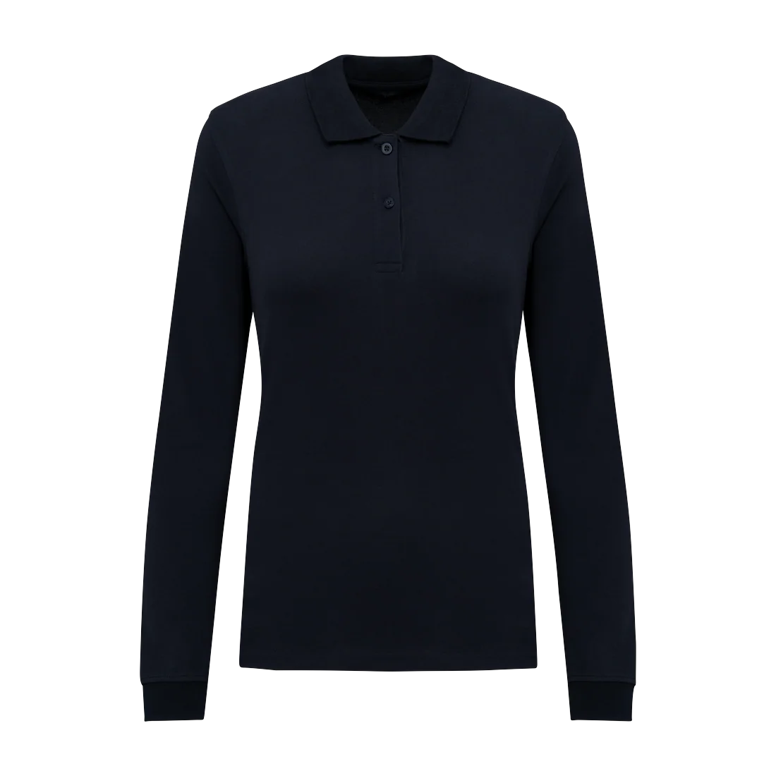 Polo piqué manches longues Bio180 femme personnalisable Kariban
