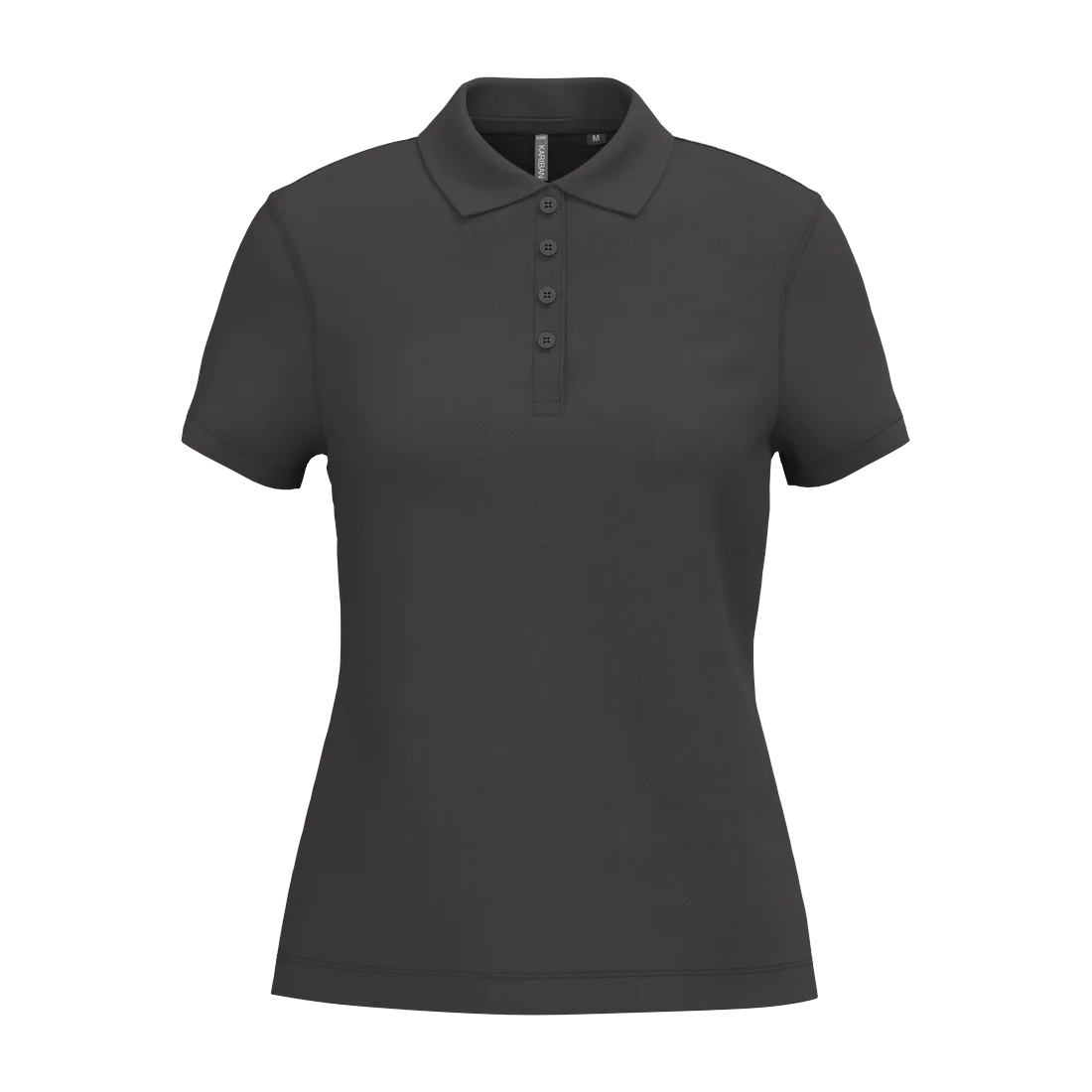 Ladies’ short-sleeved piqué polo shirt, customisable – Kariban