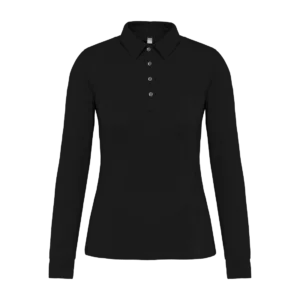 Polo jersey manches longues femme personnalisable Kariban