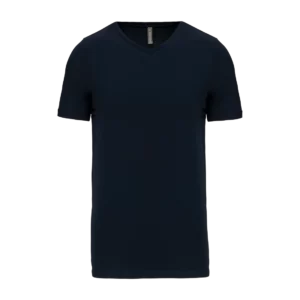 Men's short-sleeved V-neck t-shirt, customisable – Kariban