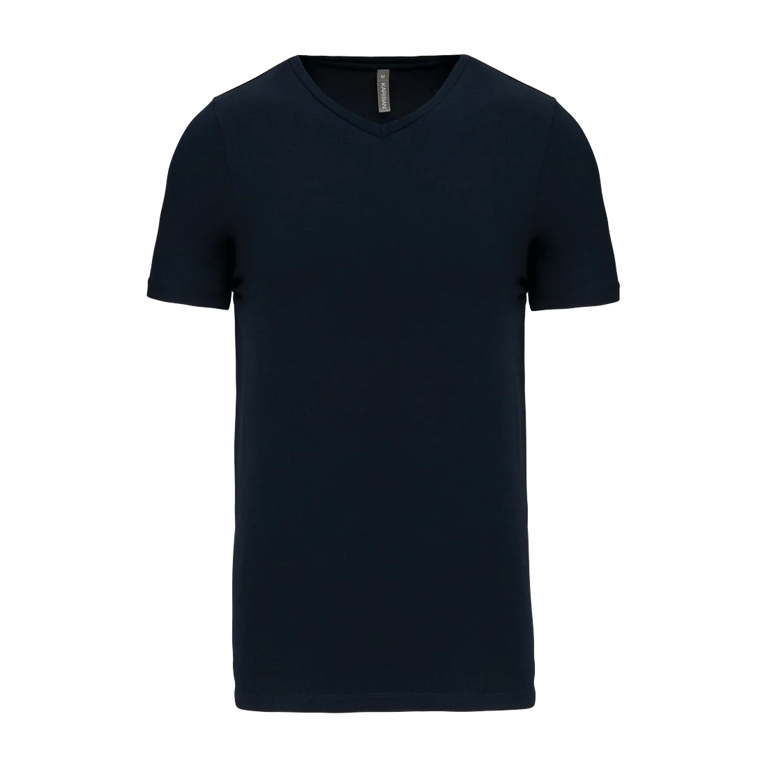 Men's short-sleeved V-neck t-shirt, customisable – Kariban