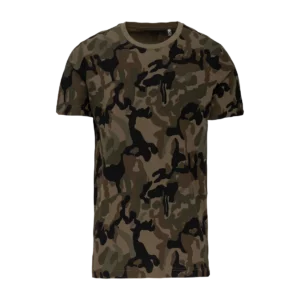 Men's short-sleeved camo t-shirt, customisable – Kariban