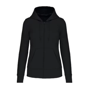 Ladies' eco-friendly zip-through hoodie, customisable – Kariban