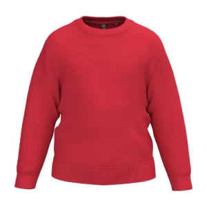 Kids' recycled crew neck sweatshirt, customisable – Kariban