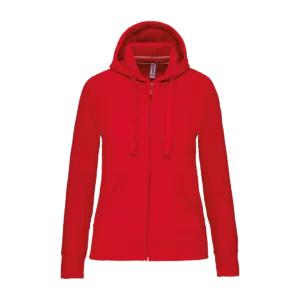 Sweat-shirt zippé capuche femme personnalisable Kariban