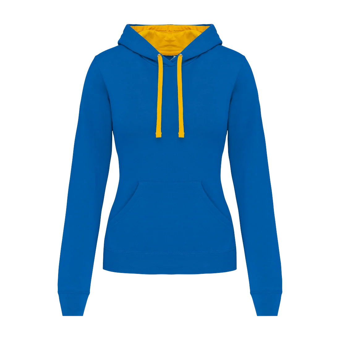Sweat-shirt capuche contrastée femme personnalisable Kariban