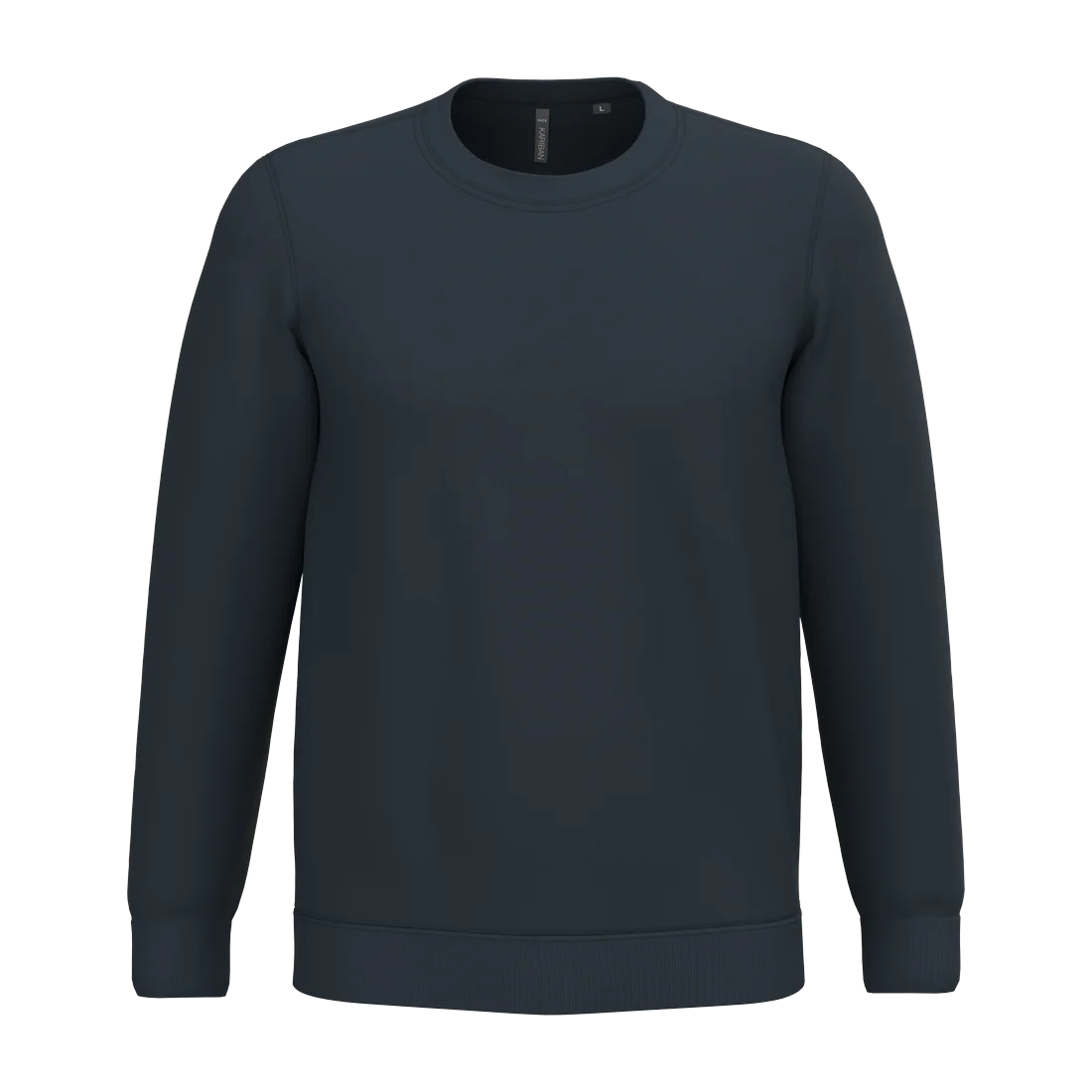 Crew neck sweatshirt, customisable – Kariban