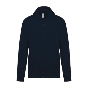 Sweat-shirt zippé capuche unisexe personnalisable Kariban