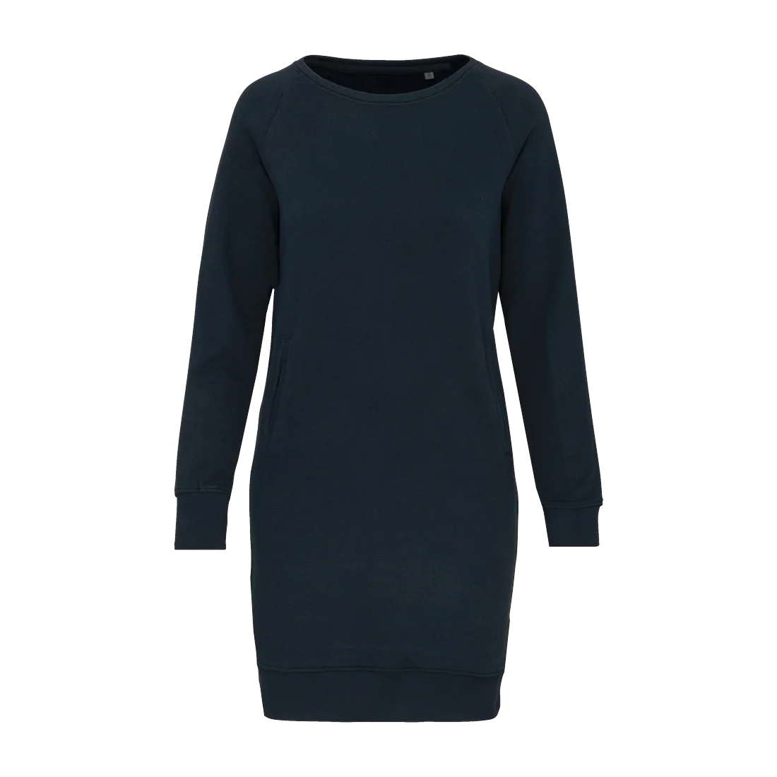 Organic fleece lounge dress, customisable – Kariban
