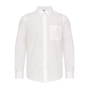 Kid's LONG-SLEEVED Poplin Shirt, customisable – Kariban