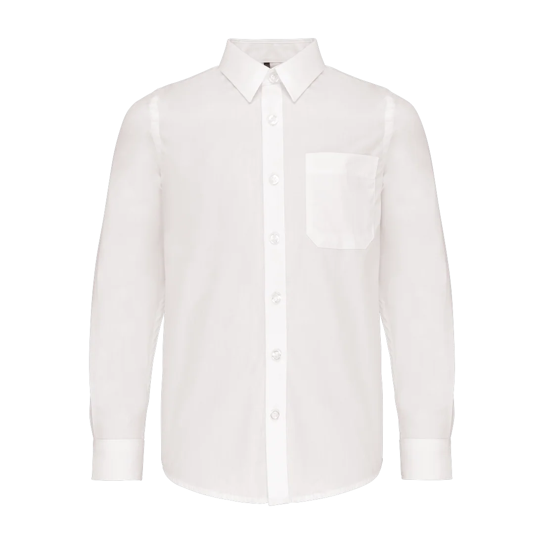 Chemise popeline manches longues enfant personnalisable Kariban