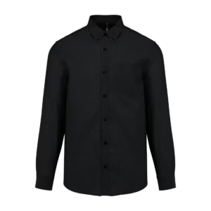 Men's long-sleeved Oxford shirt, customisable – Kariban