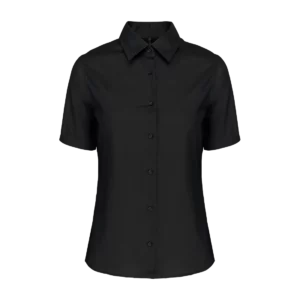 Ladies' short-sleeved non-iron shirt, customisable – Kariban