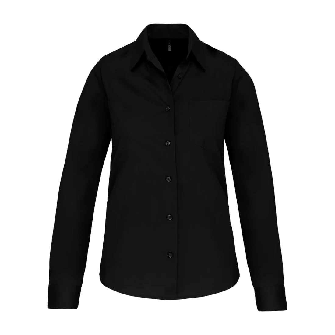 Chemise popeline manches longues femme personnalisable Kariban