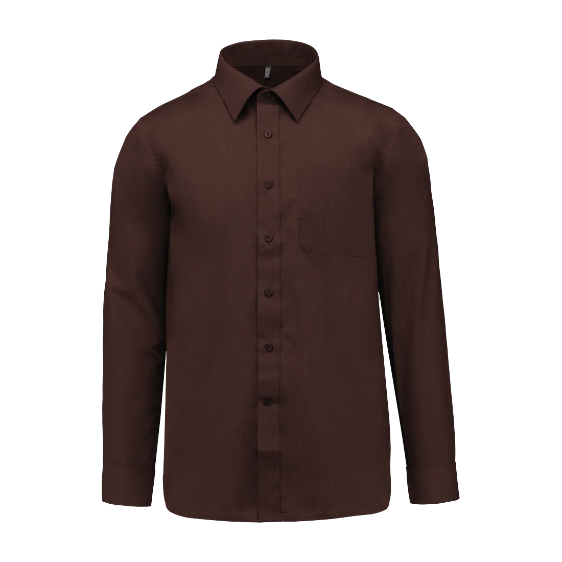 Chemise popeline polycoton entretien facile homme personnalisable Kariban