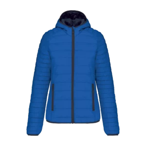 Doudoune légère capuche femme personnalisable Kariban