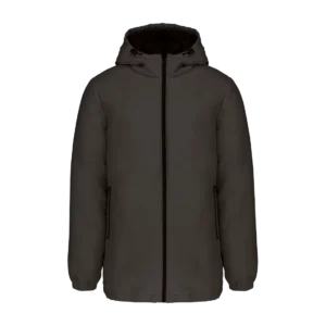 Parka à capuche recyclée unisexe personnalisable Kariban