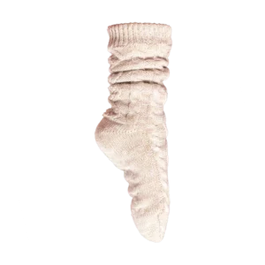 Sherpa-lined Lounge socks, customisable – Kariban