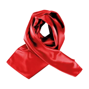 Satin scarf, customisable – Kariban
