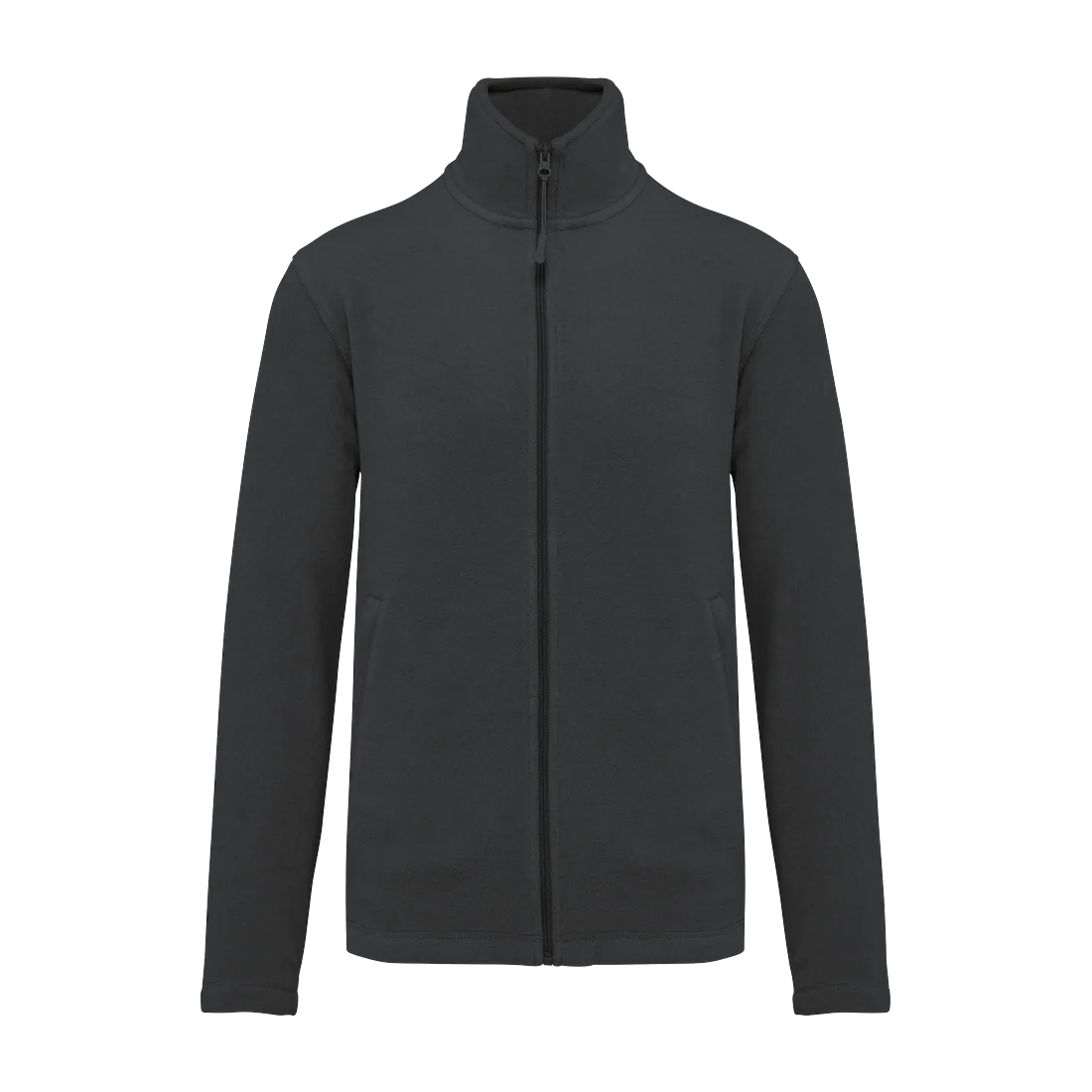 Men's microfleece zip jacket, customisable – Kariban