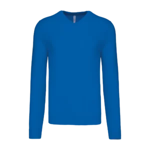 Men's V-neck jumper, customisable – Kariban
