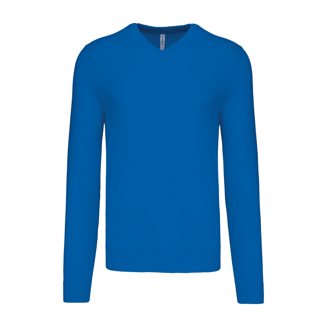 Men's V-neck jumper, customisable – Kariban