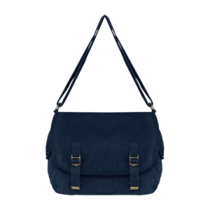 Eco-friendly washed effect messenger bag, customisable – Native Spirit