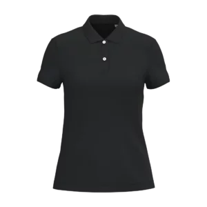 Eco-friendly ladies’ piqué polo shirt, customisable – Native Spirit