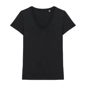 Eco-friendly ladies’ V-neck t-shirt, customisable – Native Spirit