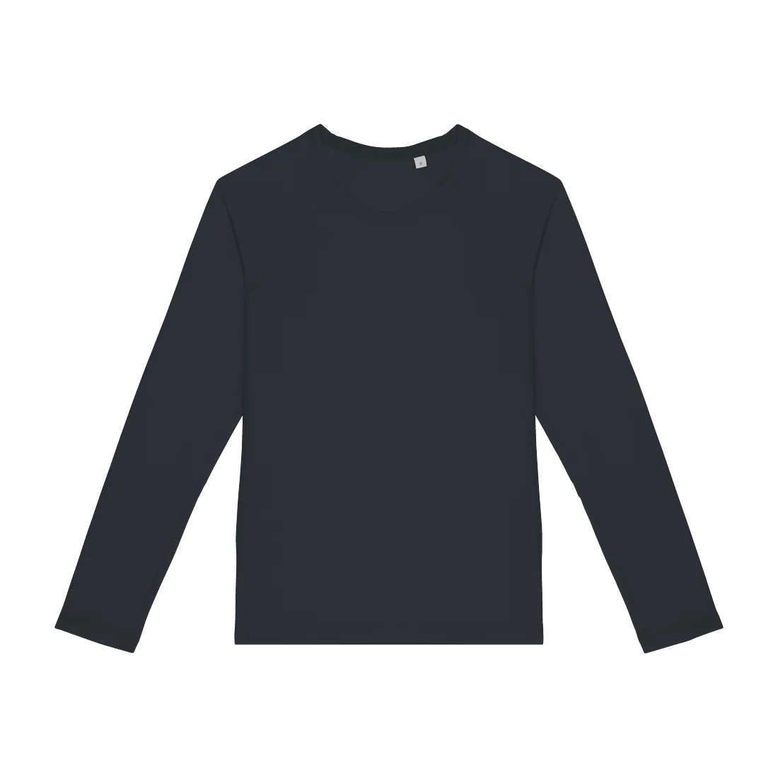 Eco-friendly ladies’ long sleeve raglan t-shirt, customisable – Native Spirit