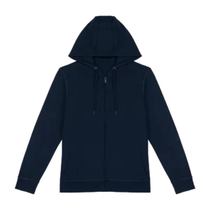Sweat-shirt écoresponsable zippé à capuche French Terry unisexe personnalisable Native Spirit