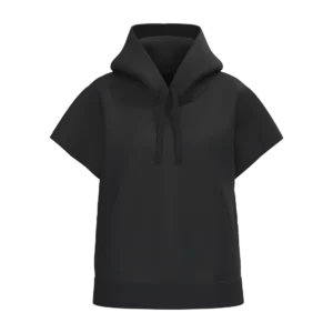 Sweat-shirt écoresponsable à capuche oversize sans manches French Terry femme personnalisable Native Spirit