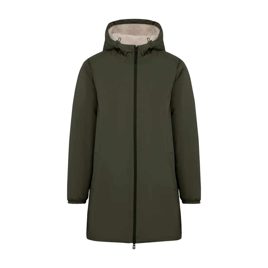 Veste écoresponsable imperméable doublée en sherpa unisexe personnalisable Native Spirit